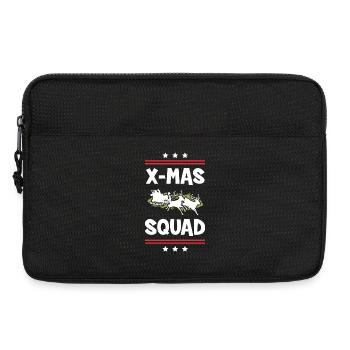 X-Mas Squad - Laptop bag 13" - black - Front