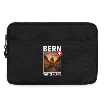 Bern - Laptoptasche 13" - Schwarz - Vorne