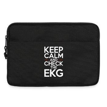 Cardiac Tech Keep Calm And Check Cardiac Imaging - Laptoptasche 13" - Schwarz - Vorne