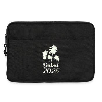 Scénario de Dubai Palm Trees 2026 - Sacoche pour ordinateur portable 13 pouces - noir - Devant