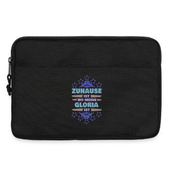 Geschenk für Gloria - Laptoptasche 13" - Schwarz - Vorne