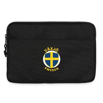 Conception des couleurs de l’écu Växjö Suède - Sacoche pour ordinateur portable 13 pouces - noir - Devant