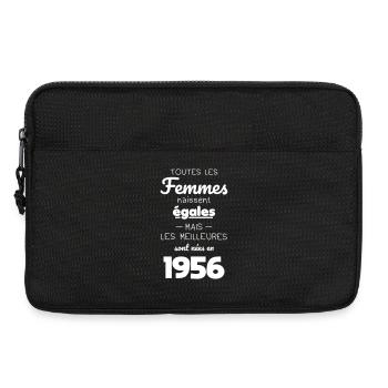 70 years old - The best were born in 1956 - Laptop bag 13" - black - Front