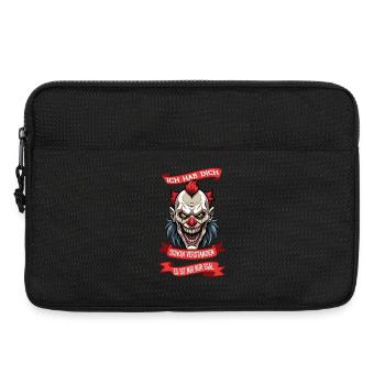 Ich hab dich schon verstanden ... - Laptoptasche 13" - Schwarz - Vorne