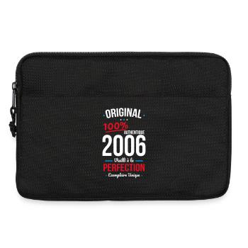 2006 – Original – Exemplaire unique - Sacoche pour ordinateur portable 13 pouces - noir - Devant
