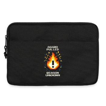 Aggro Drawn | Social Work Everyday Life Humor - Laptop bag 13" - black - Front