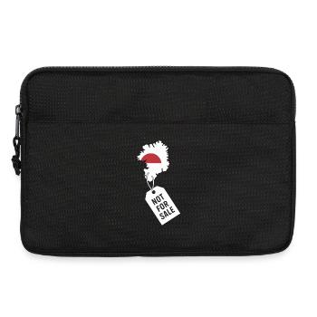 Greenland Not For Sell - Design statement - Sacoche pour ordinateur portable 13 pouces - noir - Devant