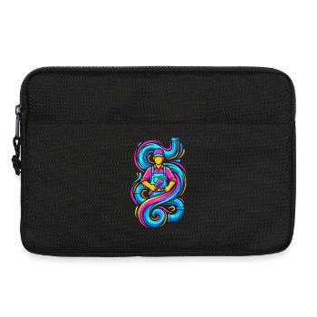 Plombier à clé - Sacoche pour ordinateur portable 13 pouces - noir - Devant