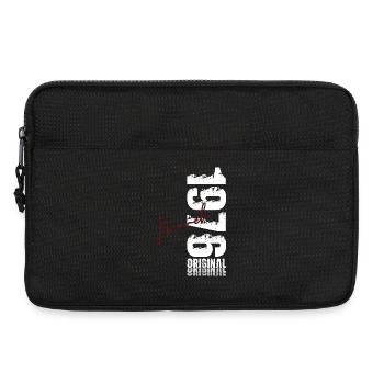 50th Birthday Gift Husband Wife March 1976 - Laptop bag 13" - black - Front