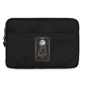 Friedhof Goth Humor Tarot Card - Laptoptasche 13" - Schwarz - Vorne