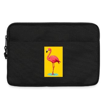 Flamant - Sacoche pour ordinateur portable 13 pouces - noir - Devant