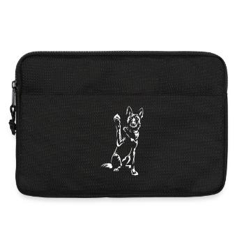 Hollandse Herder "Black Edition" - Laptoptasche 13" - Schwarz - Vorne