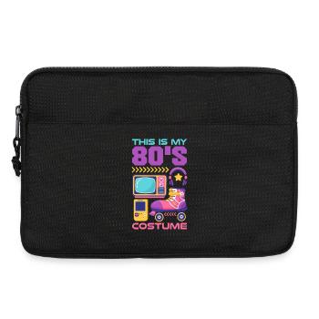 Retro Back to the 80s Vintage Design - Laptoptasche 13" - Schwarz - Vorne