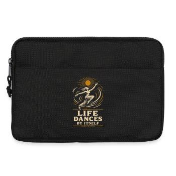 Kosmischer Lebenstanz - Laptoptasche 13" - Schwarz - Vorne