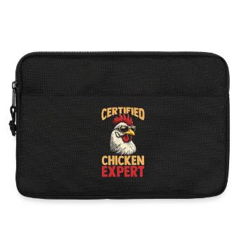 Farmer Rooster Flock Poultry Chicken - Laptoptasche 13" - Schwarz - Vorne
