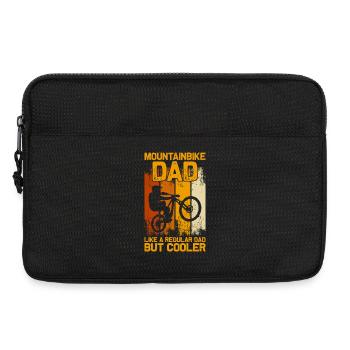 Mountainbike Dad Fahrrad MTB Downhill - Laptoptasche 13" - Schwarz - Vorne