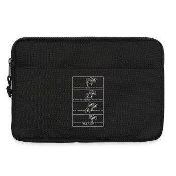 Es gibt kein Hochwasser.. - Laptoptasche 13" - Schwarz - Vorne
