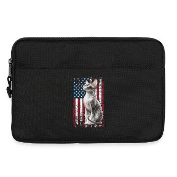 Cornish Rex US Cornish Rex Cat - Laptop bag 13" - black - Front