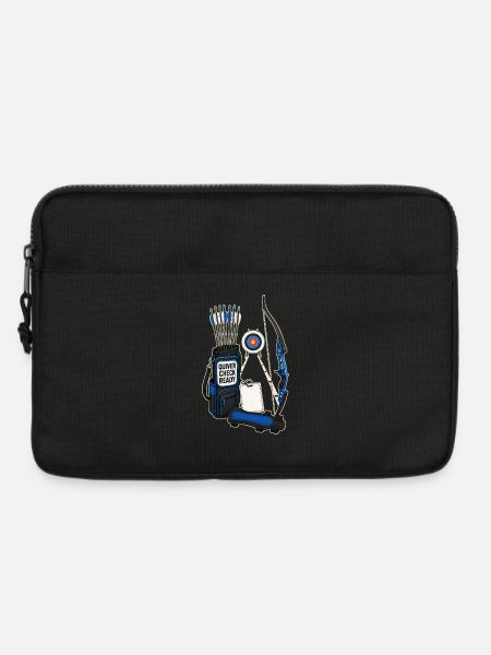 QUIVER CHECK READY - Laptop bag 13" - black