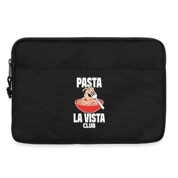 Pasta La Vista Club für Nudelfans - Laptoptasche 13" - Schwarz - Vorne