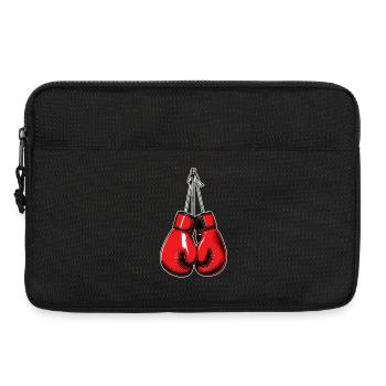 Rote Boxhandschuhe – Boxing & Fight - Laptoptasche 13" - Schwarz - Vorne
