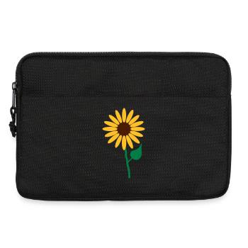 Blume - Laptoptasche 13" - Schwarz - Vorne