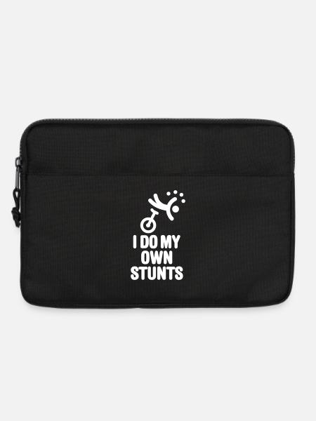 Zirkus Einrad Einrad Akrobat Jongleur Clown - Laptoptasche 13" - Schwarz