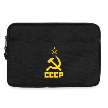 urss - Sacoche pour ordinateur portable 13 pouces - noir - Devant