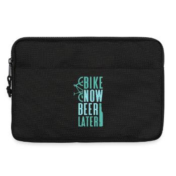 vélo maintenant bière plus tard - Mountainbike - Sacoche pour ordinateur portable 13 pouces - noir - Devant