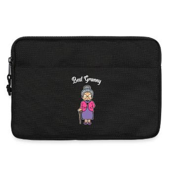 Oma Großmutter Beste Omi Sehschwäche Brille Spruch - Laptoptasche 13" - Schwarz - Vorne
