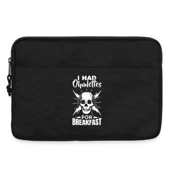 Electrician joke - Laptop bag 13" - black - Front