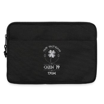 Cabin #19 in Camp Half Blood, Child of Tyche - Laptop bag 13" - black - Front