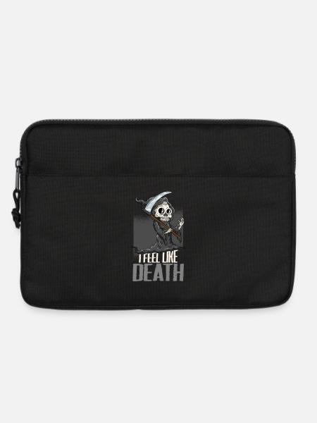 Sensenmann Halloween - Laptoptasche 13" - Schwarz