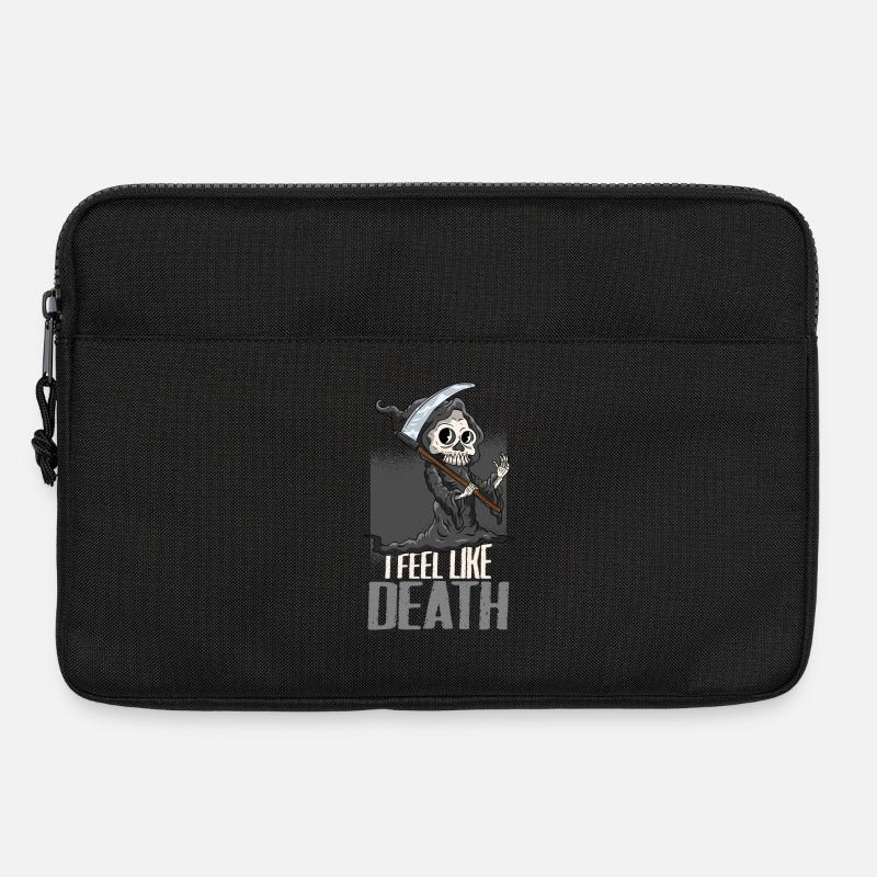 Sensenmann Halloween - Laptoptasche 13" - Schwarz