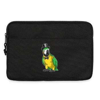 Parrot Groom Cylinder Wedding - Laptop bag 13" - black - Front