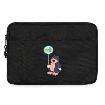 Ballon Taupe - Sacoche pour ordinateur portable 13 pouces - noir - Devant