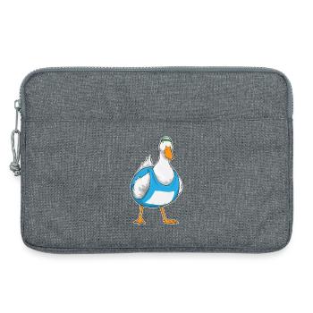 Canard Jogger Jogging Sport - Sacoche pour ordinateur portable 13 pouces - gris chiné - Devant