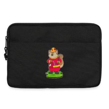 Pompier Squirrel Extincteur Brigade - Sacoche pour ordinateur portable 13 pouces - noir - Devant