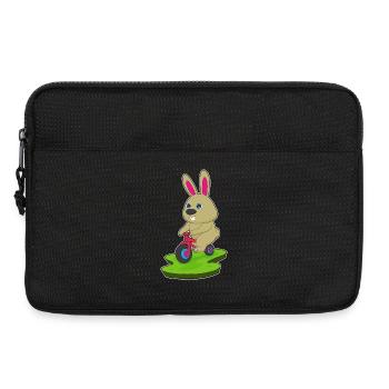 Rabbit Bicycle - Laptop bag 13" - black - Front