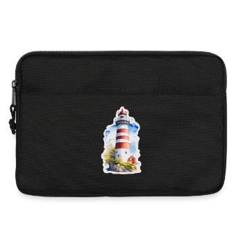 Lighthouse - Laptop bag 13" - black - Front
