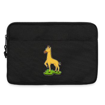 Giraffe Glasses - Laptop bag 13" - black - Front