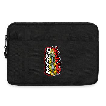 Tueur de serpents - Sacoche pour ordinateur portable 13 pouces - noir - Devant