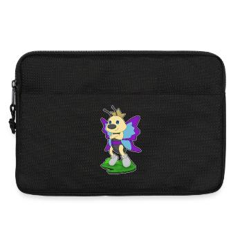Couronne papillon - Sacoche pour ordinateur portable 13 pouces - noir - Devant