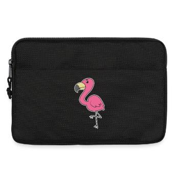 Flamingo - Laptop bag 13" - black - Front