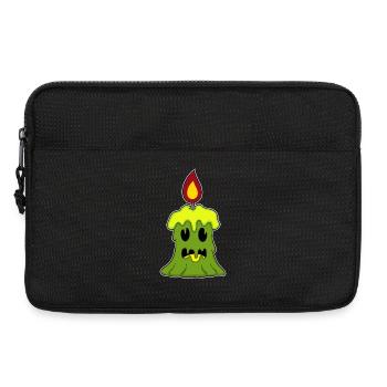 Bougie Halloween - Sacoche pour ordinateur portable 13 pouces - noir - Devant