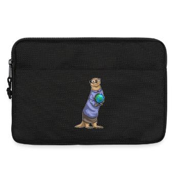 Otter Story Teacher School - Laptop bag 13" - black - Front