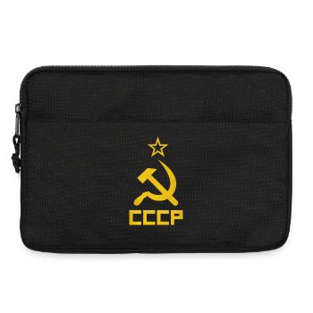 CCCP Marteau et faucille - Sacoche pour ordinateur portable 13 pouces - noir - Devant