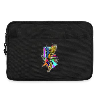 Vogel Haustier Tropisch Urwald Tier Papagei - Laptoptasche 13" - Schwarz - Vorne
