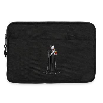 Vampir Halloween Pommes frites - Laptoptasche 13" - Schwarz - Vorne