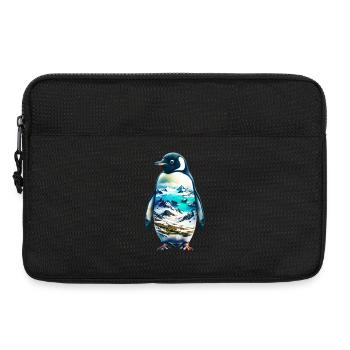 Pingouin - Sacoche pour ordinateur portable 13 pouces - noir - Devant